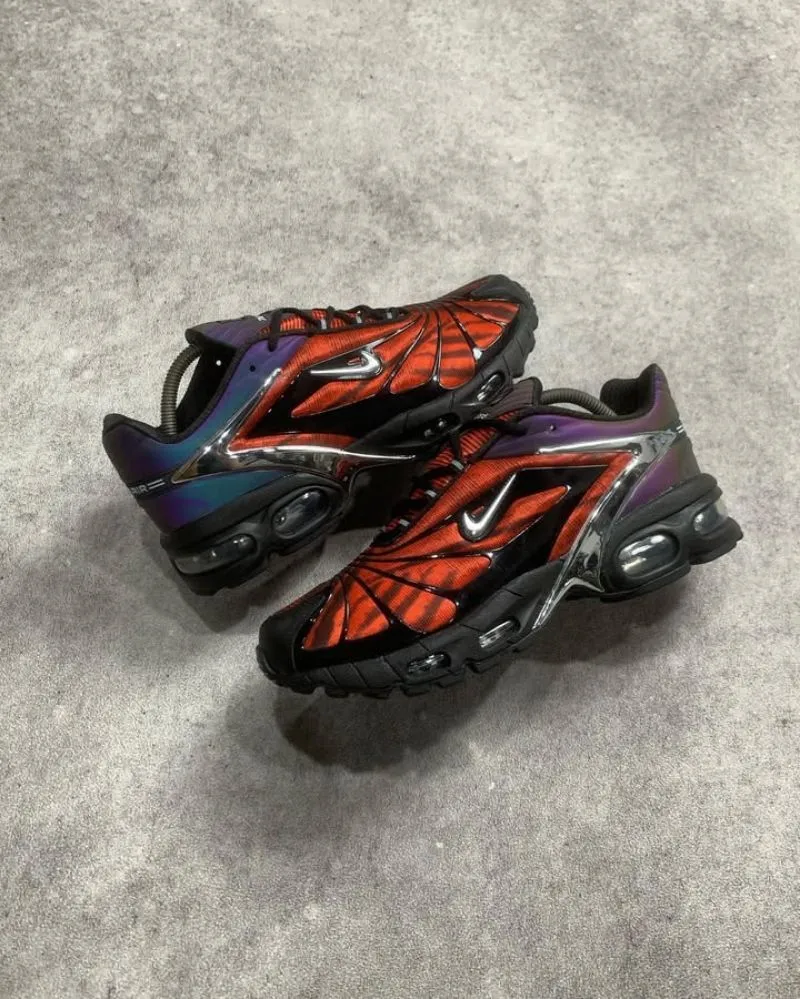 NIKE TAILWIND AIR MAX SKEPTA BLACK RED BOOLD photo 1