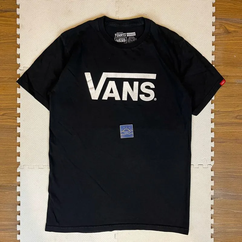 Vans off The Wall Classic T-Shirt Black made in Mexico