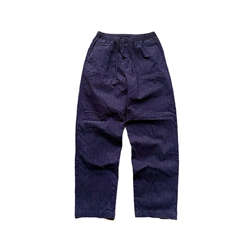 Endivison Korea Stripe Relaxed Sweatpants photo 1