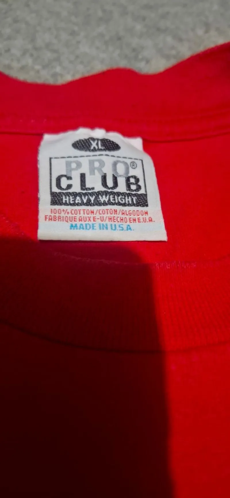 Proclub blank tee photo 1