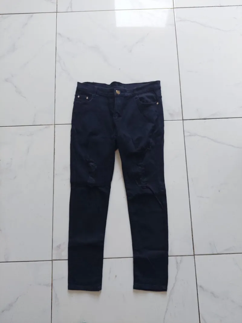 Futurist Casual Jegging Wanita black photo 1