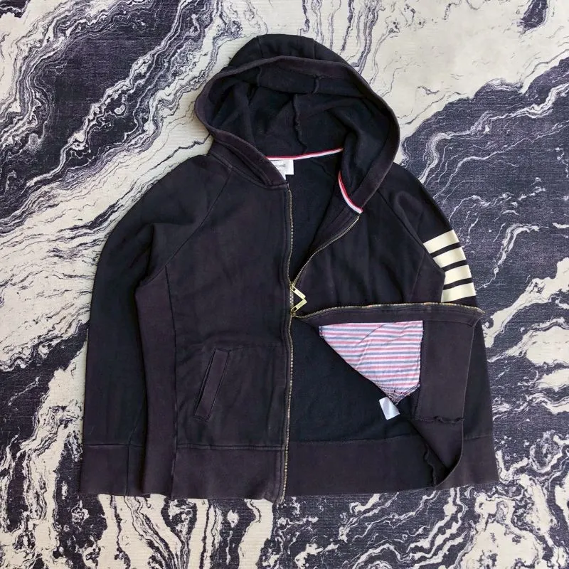Thom Browne Double Zip Hoodie photo 1