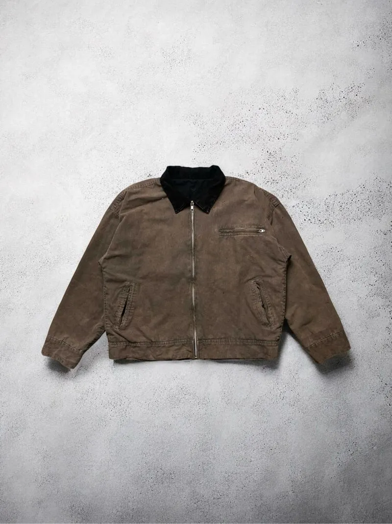 Work Jacket Blank Washed photo 1