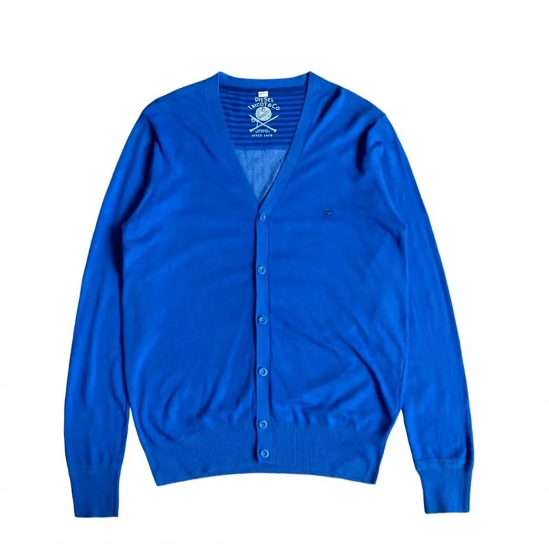 Diesel Tricot & Co lightweight knitted cardigan blue kardiga photo 1