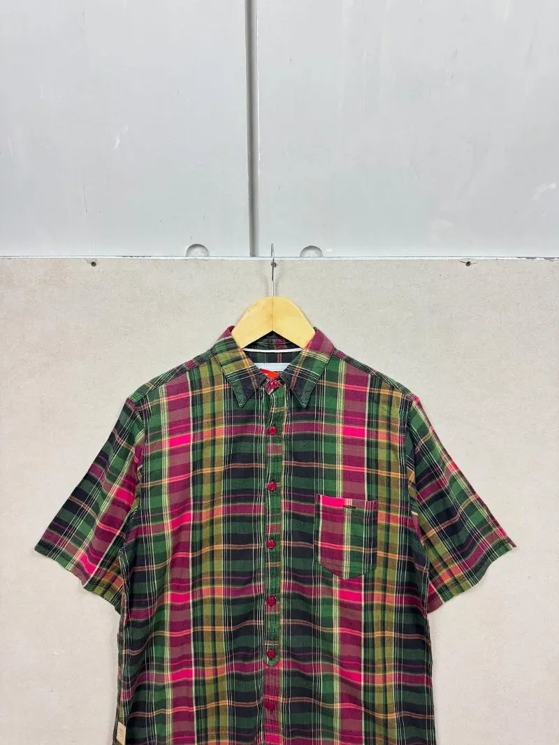 white mountaineering plaid shirts #JLSH150 photo 1
