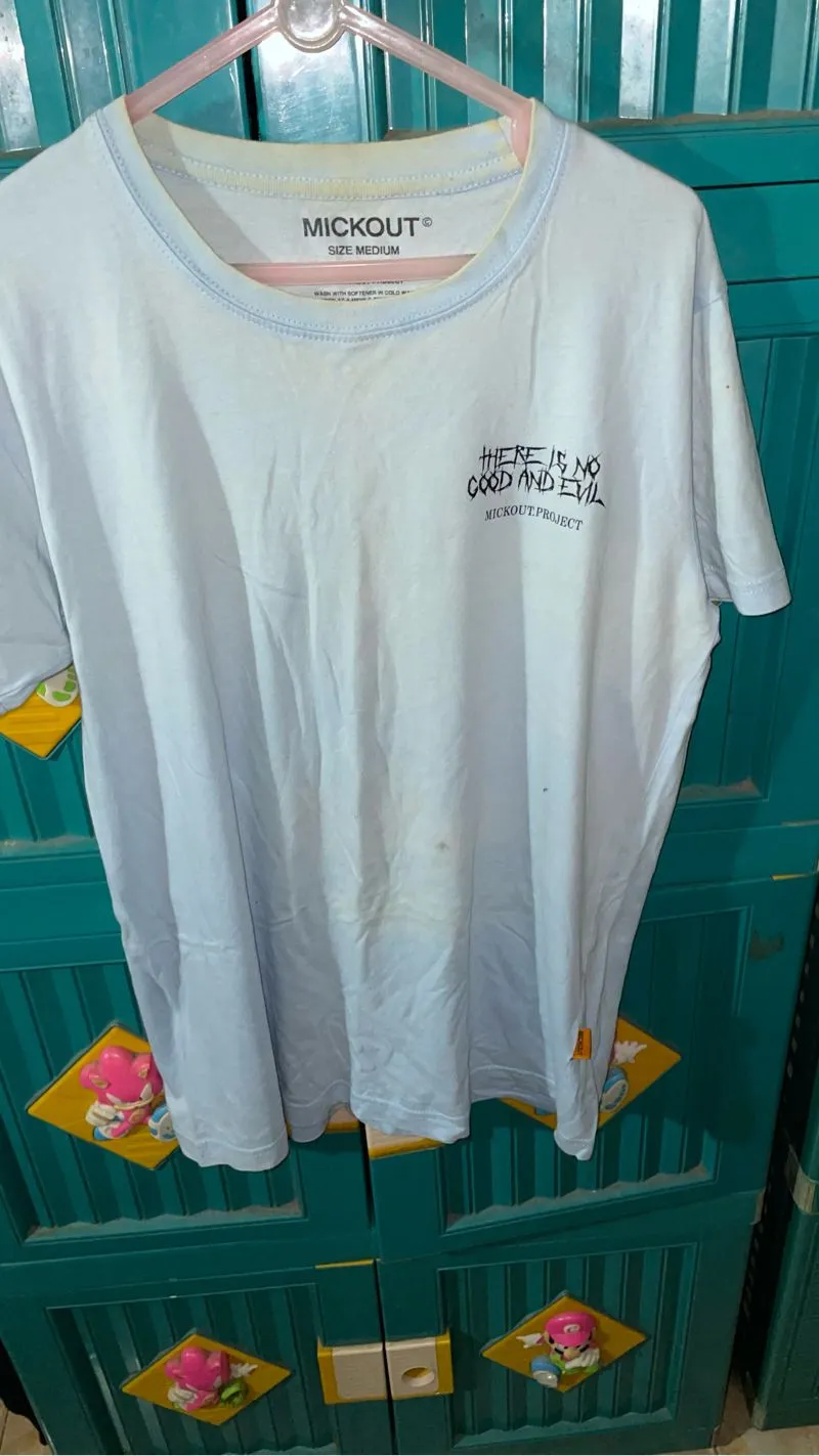 T-shirt Mickout biru langit photo 1