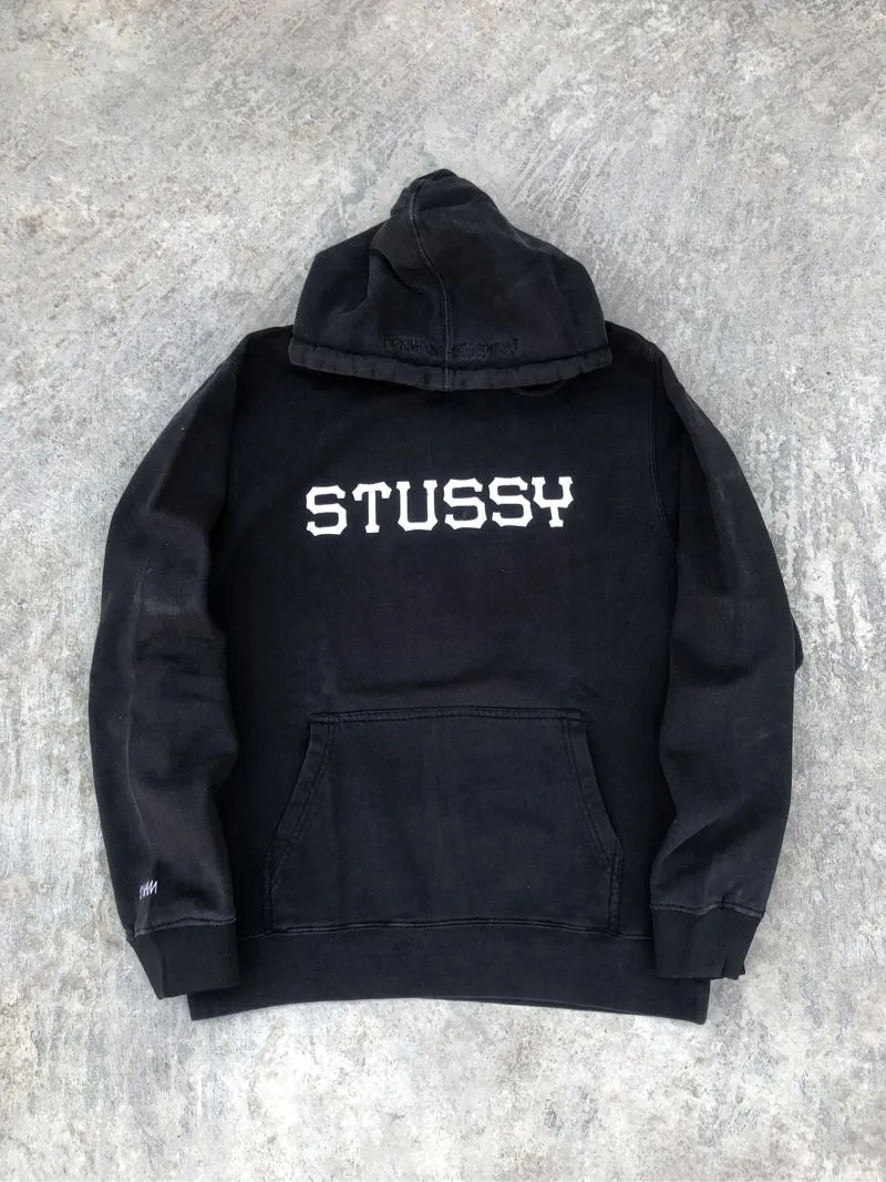 2000’s vintage international stussy tribe Hodie black photo 1