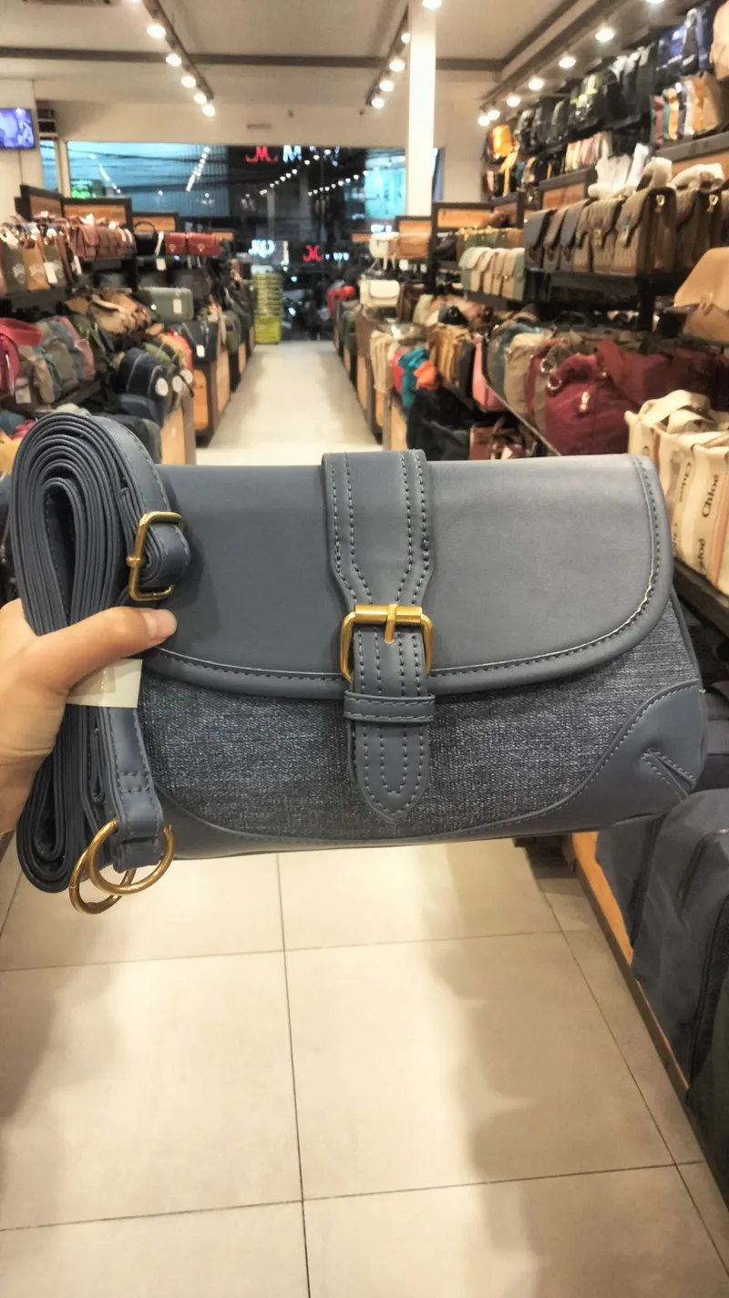 Vintage Y2K Shoulder bag Wanita blue photo 1
