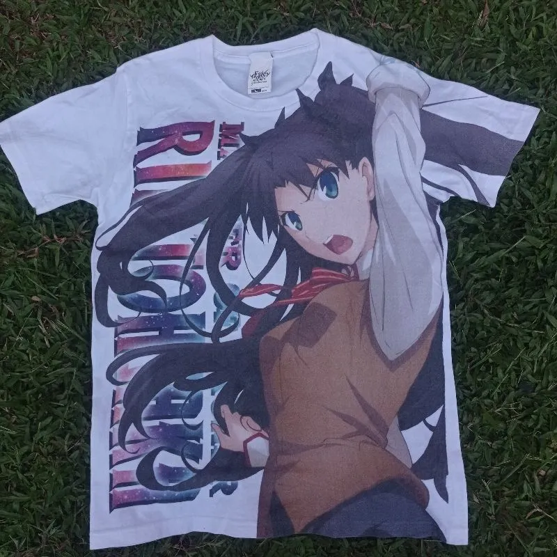 Kaos Anime Fate Stay Night Rin Tohsaka Big print cospa photo 1
