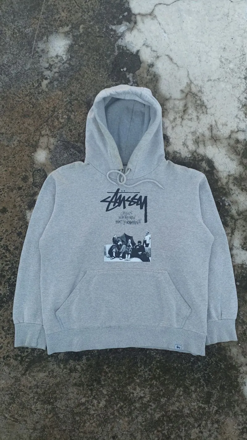Hoodie stussy y2k chillin the generation photo 1