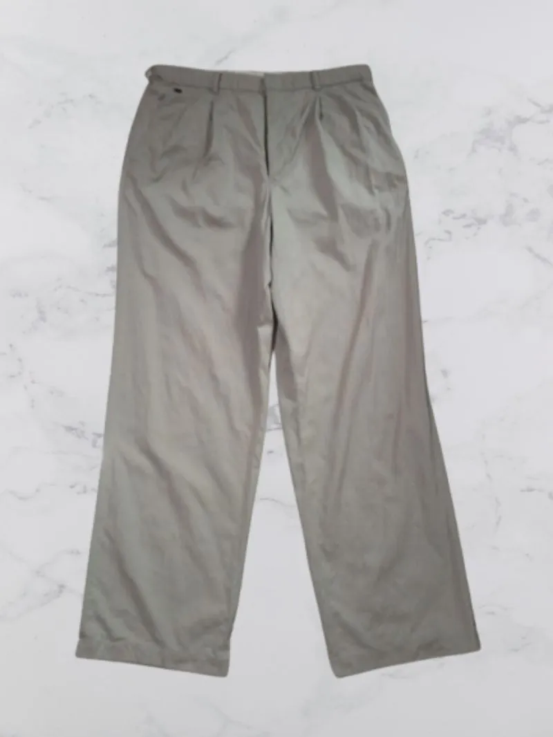 Lacoste casual pants cream  photo 1