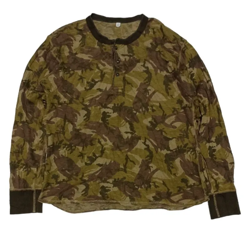 Kaos Lengan Panjang Uniqlo Camo photo 1