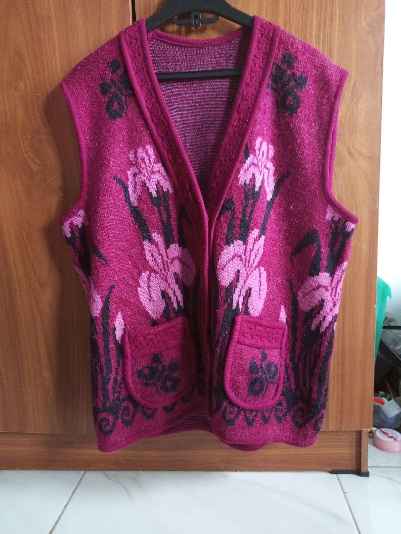 Vest Kancing Wine photo 1