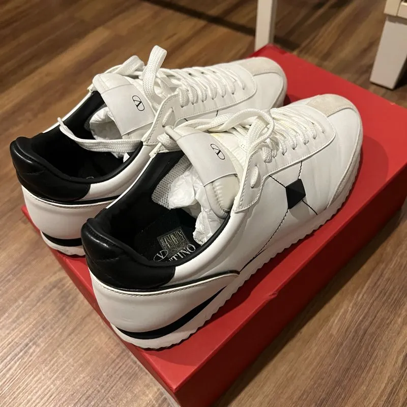 Sepatu Kulit Sneaker Valentino Garavani 100% Original photo 1