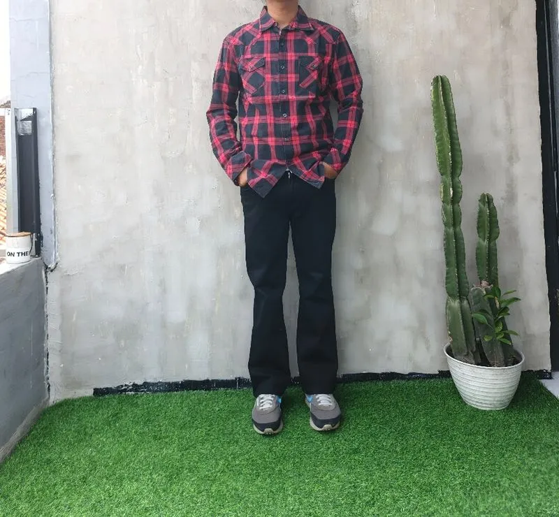 KEMEJA FLANEL ZENG ZHI photo 1