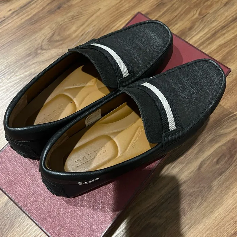 Sepatu Kulit BALLY Loafers Pearce 100% Original photo 1
