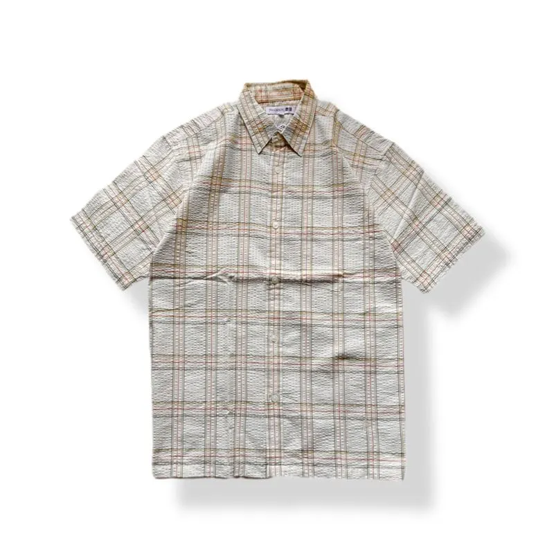 Uniqlo X JW Andersson Plaid Textured Casual Shirt photo 1