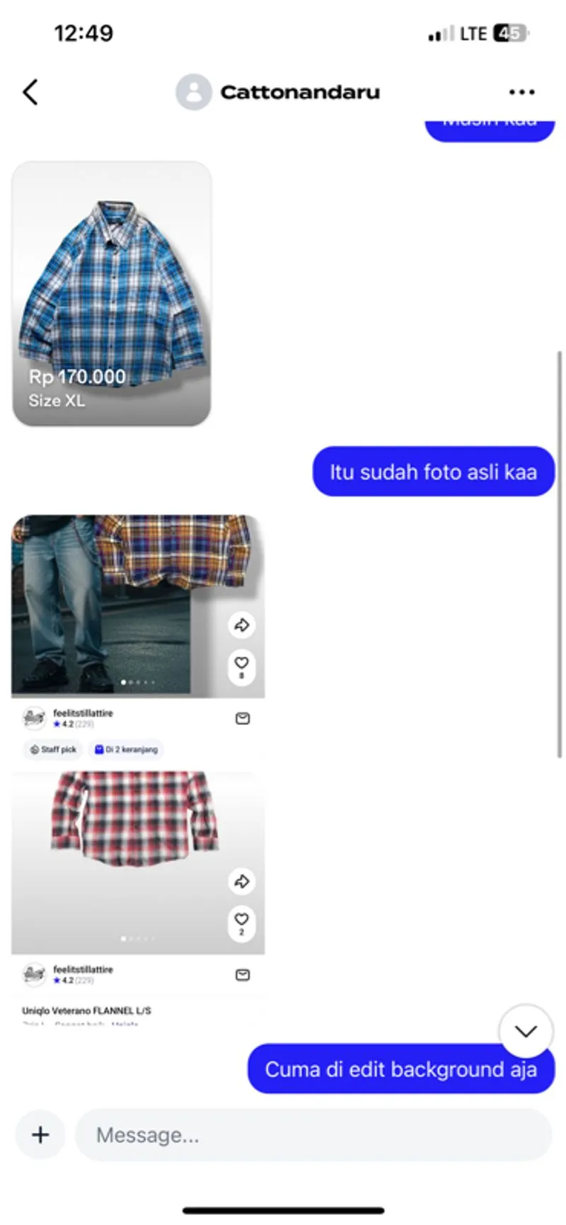 NOTA CHECKOUT 3 KEMEJA photo 1