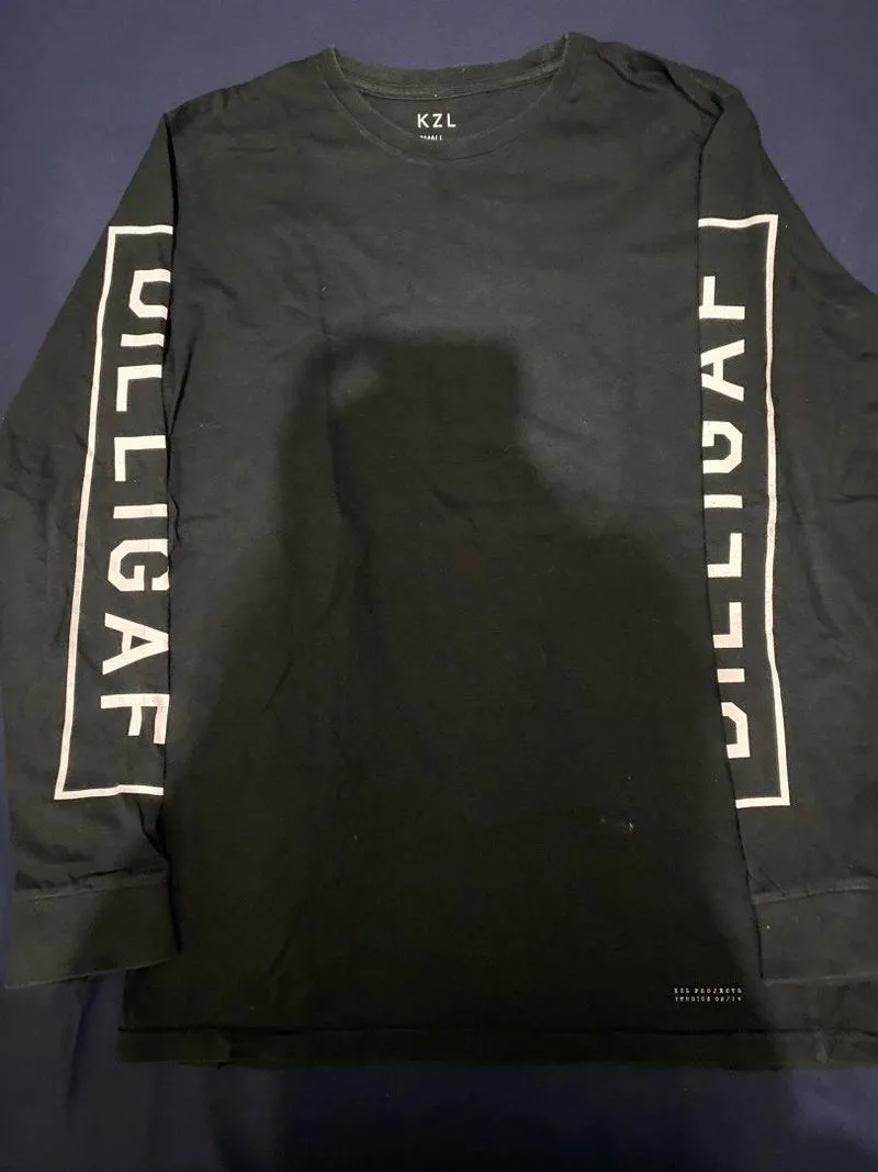 Long sleeve T-Shirt Black Size S fit M photo 1