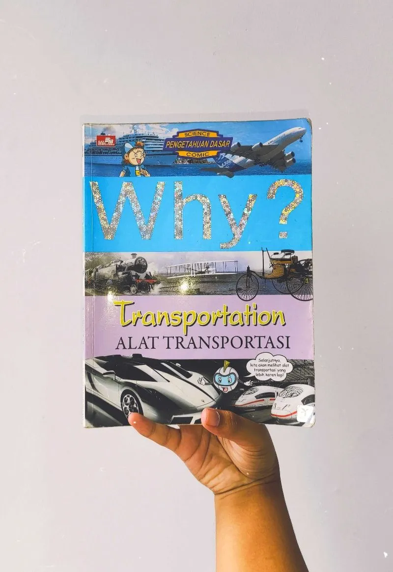Komik Series Why? Pengetahuan Dasar Alat Transportasi  photo 1