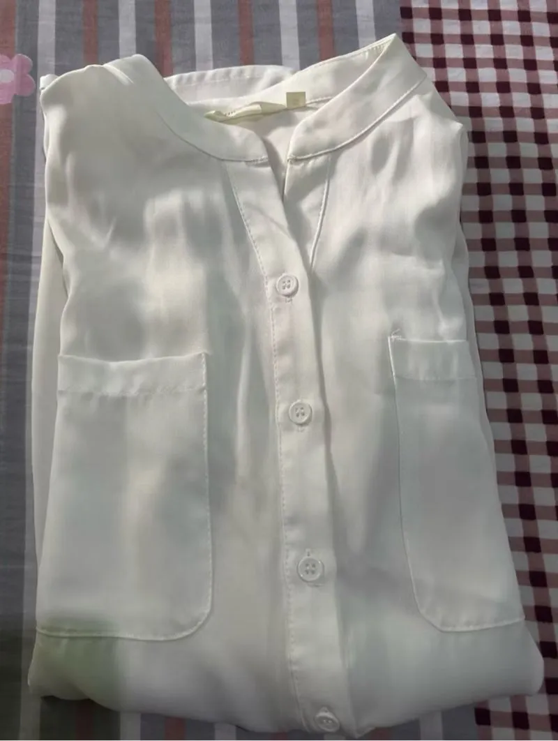 Kemeja / Blouse Putih Korean Style photo 1