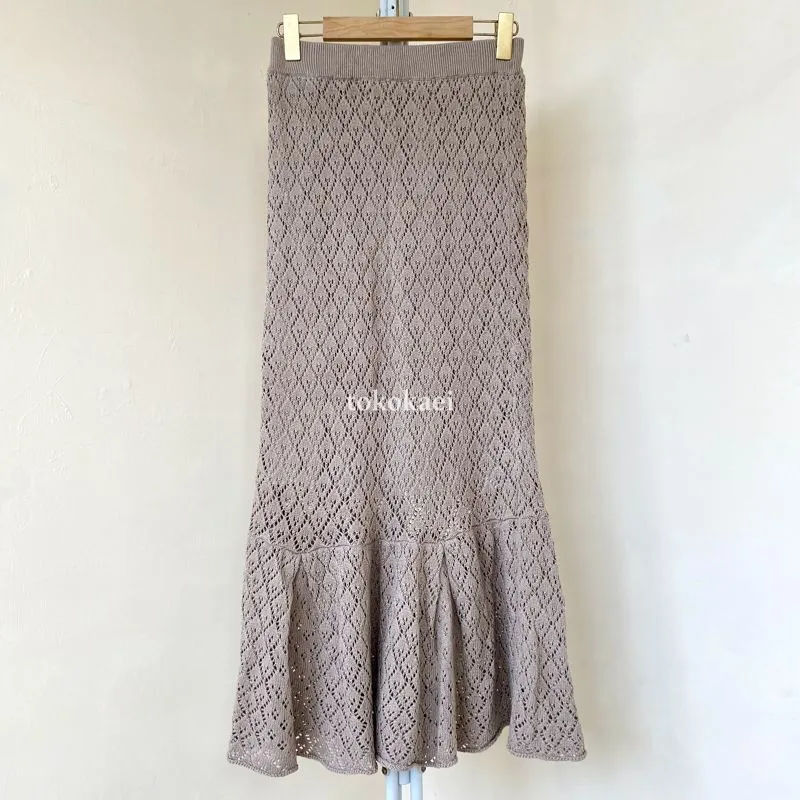 Rajut Knit Mermaid Skirt Beaute De Opaque photo 1
