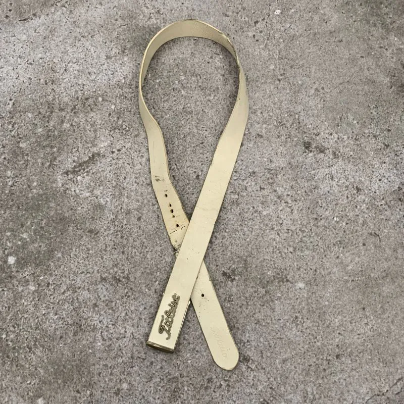 Belt Fitleist leather white photo 1