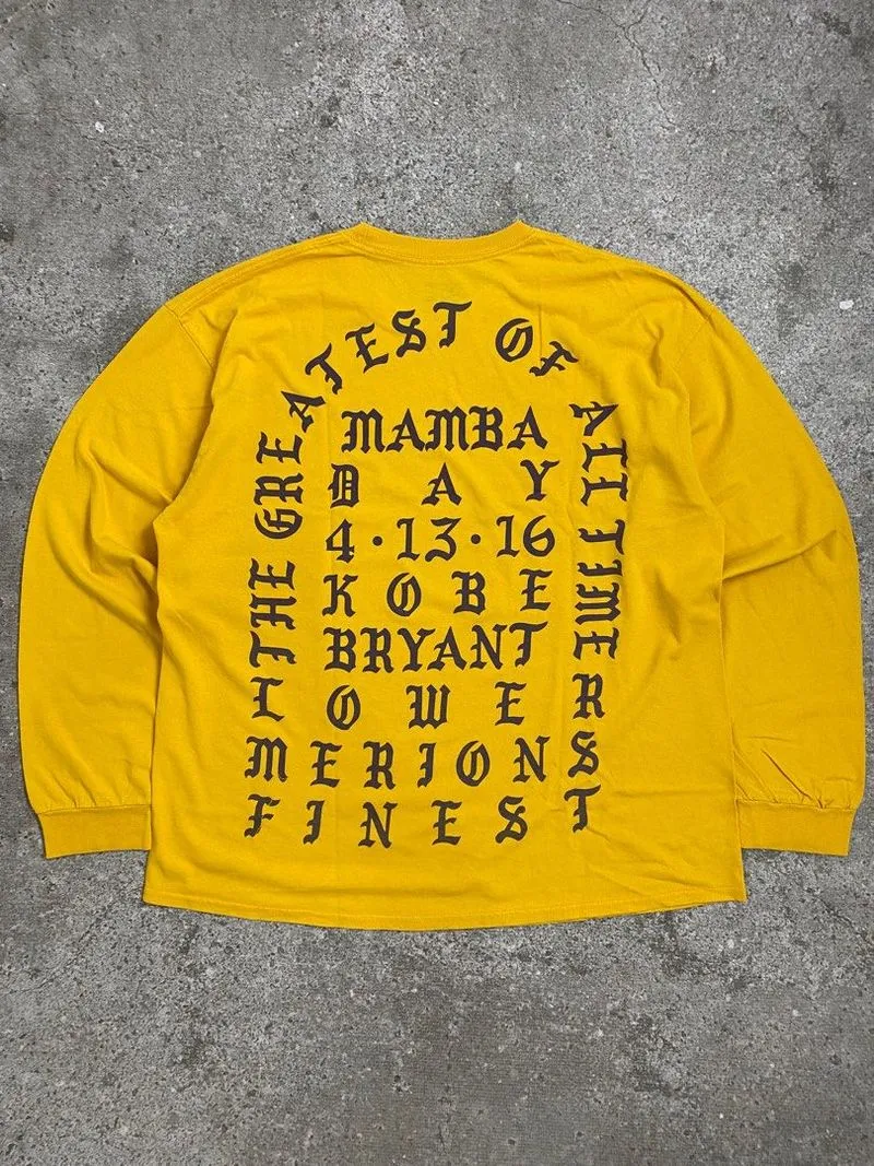 Kanye west i feel like kobe longsleeve photo 1