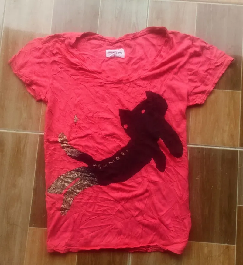 Tsumori Chisato Casual T-shirt Wanita pink photo 1