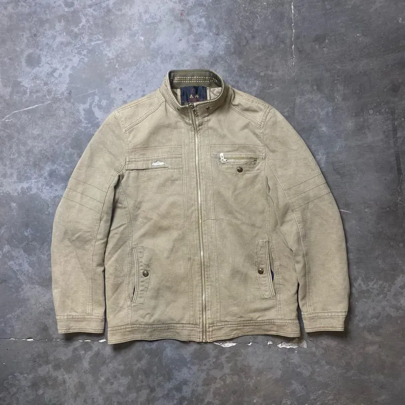 harrington Biker Casual Jacket / Utility Zip Jacketa photo 1