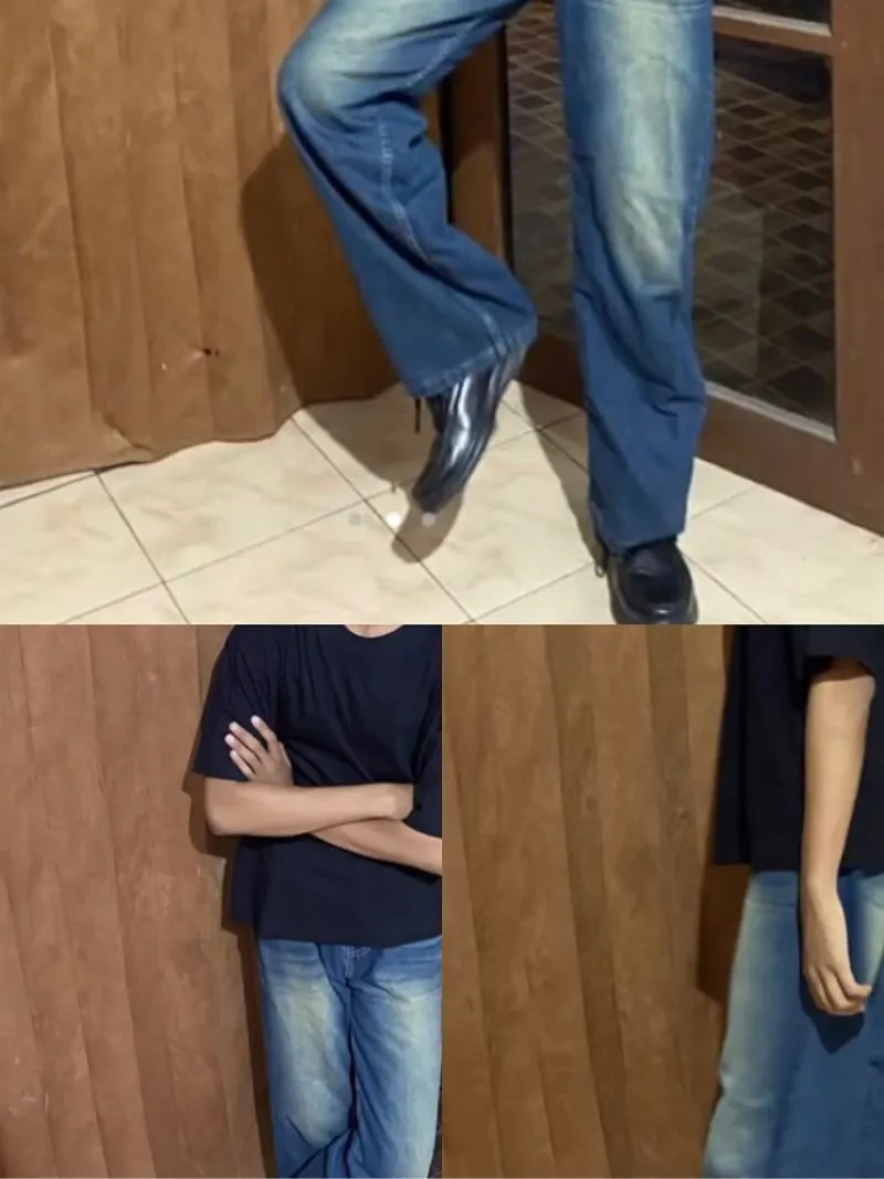 Jinsyou jeans wide leg Gombrang Loose fit photo 1