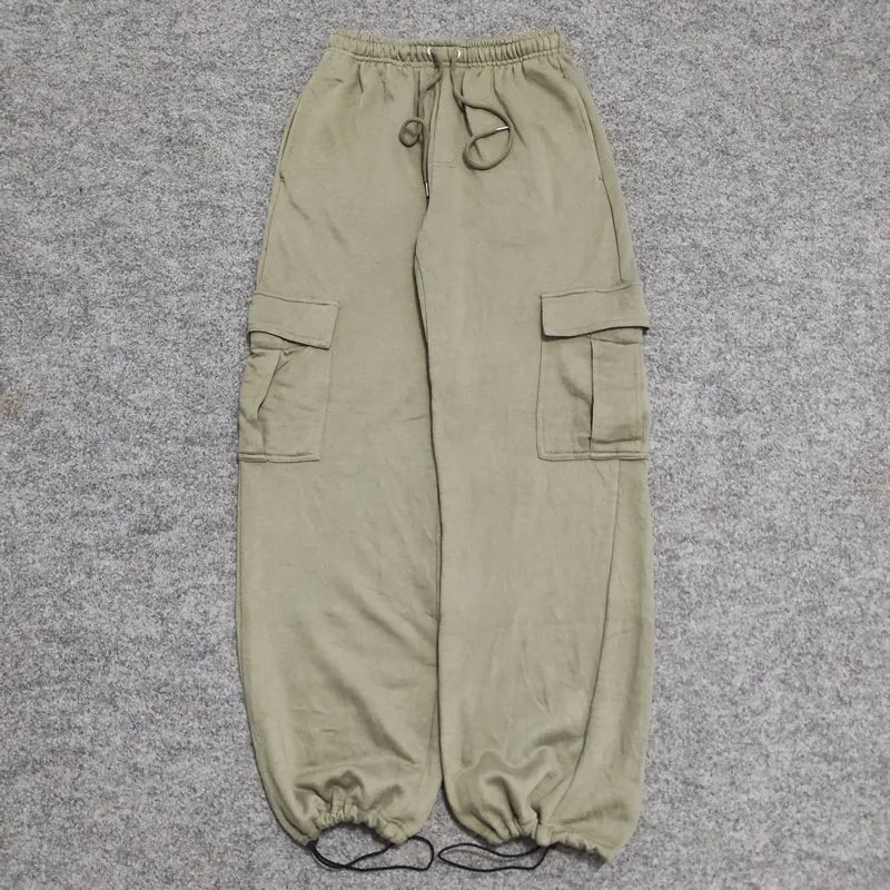 GRLL Olive Cargo Baloon Sweatpants photo 1