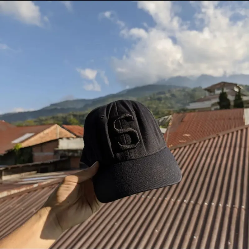 MLB Sportswear Casual Hat Pria black photo 1