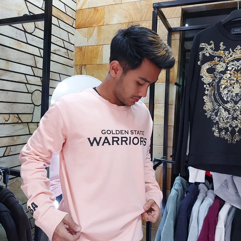 NBA CREWNECK SWEATSHIRTS GOLDEN STATE WARRIORS photo 1