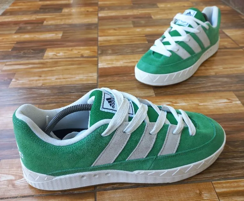 Adidas Adimatic Casual Mens Greend White photo 1