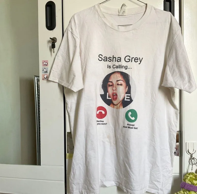 Streetwear Skater T-shirt Pria white photo 1
