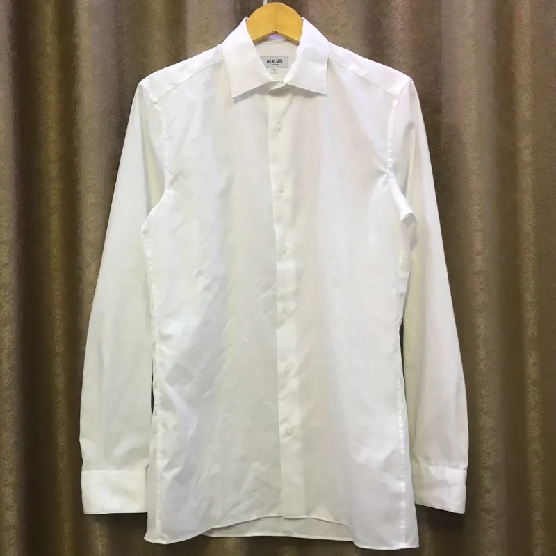 Luxury Formal shirt Pria white photo 1