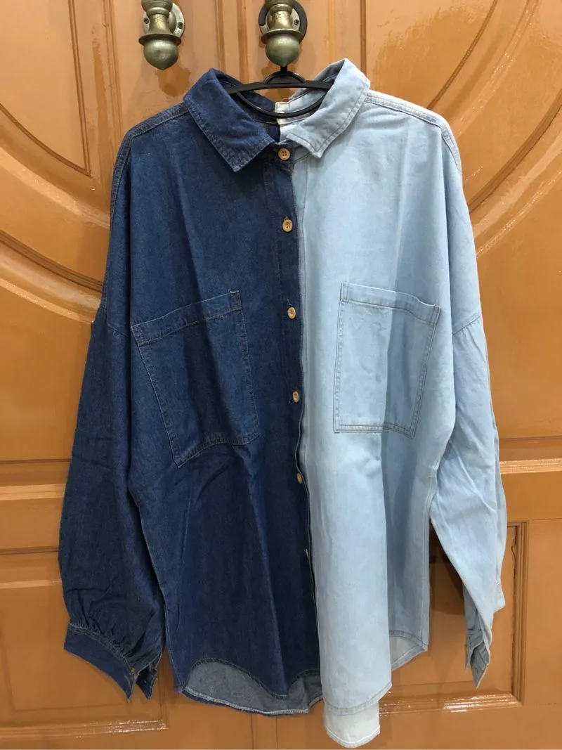 Kemeja Kombi Jeans photo 1