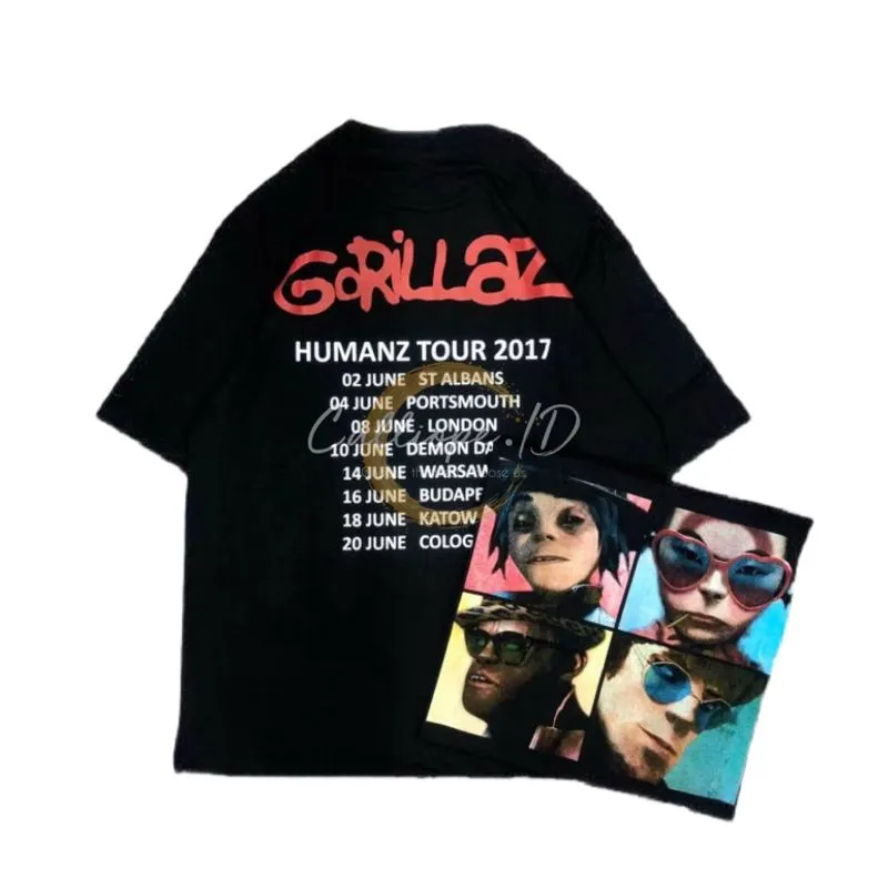 Kaos Band Merch Pull & Bear Gorillaz (Unisex) NETT PRI photo 1