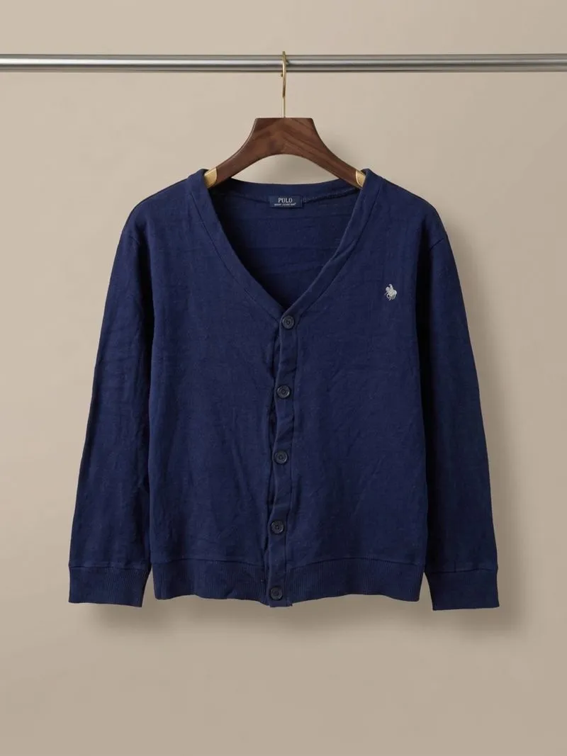 Polo Navy Cardigan Knitwear Rajut photo 1