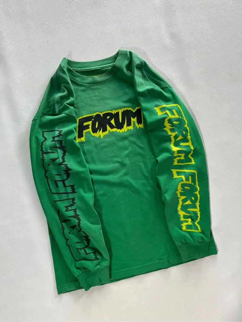 Forum spellout vintage longsleeve photo 1