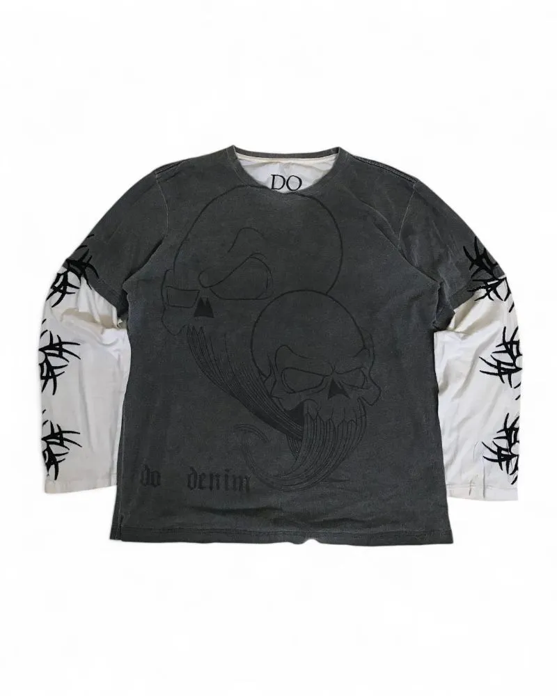 DO DENIM DOUBLE LAYER GRAPHIC photo 1
