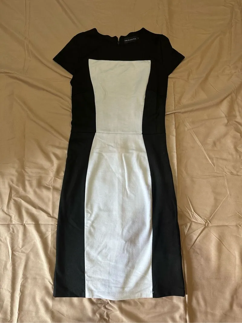 Dress black & white  photo 1