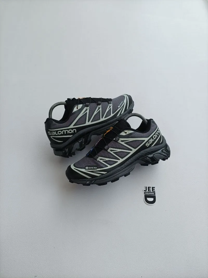 Salomon XT-6 Goretex Black Ebony Lunar Rock photo 1