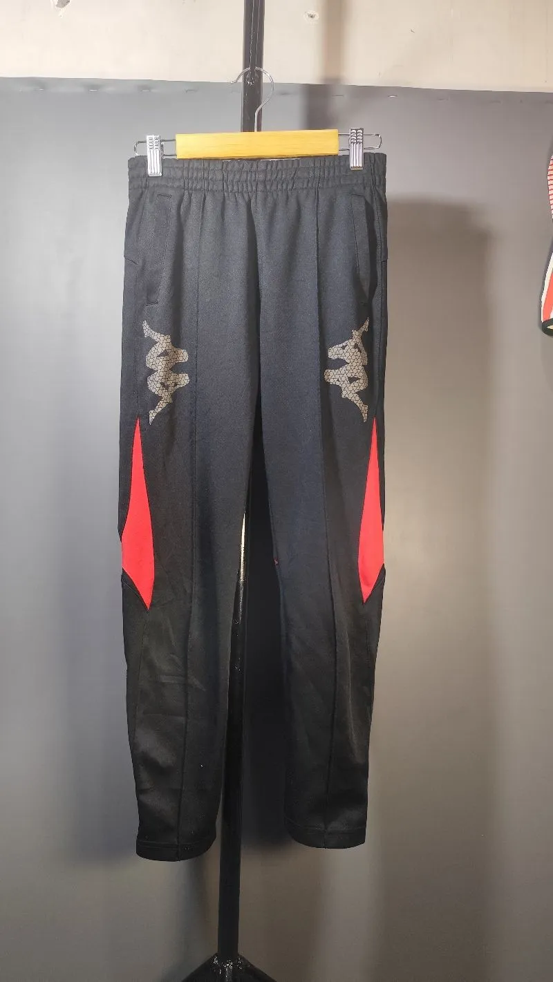 Celana Panjang Sport Kappa Remaja Original Hitam Merah photo 1