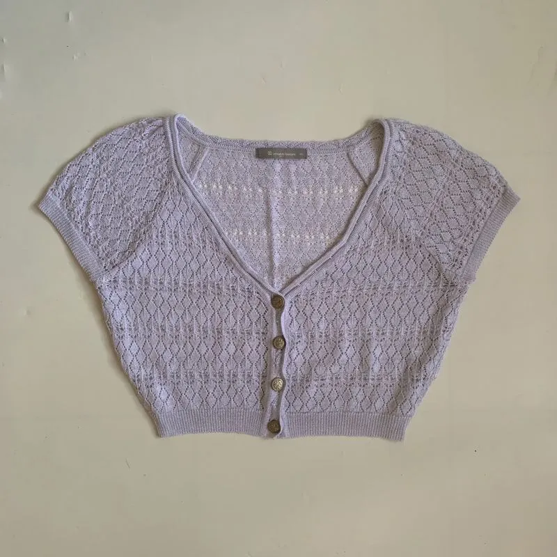Knit crop top  photo 1