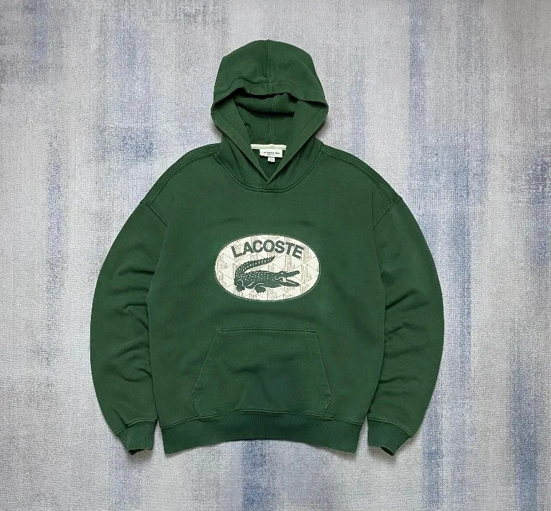 Lacoste Loose Fit Monogram Hoodie (SH0067) photo 1