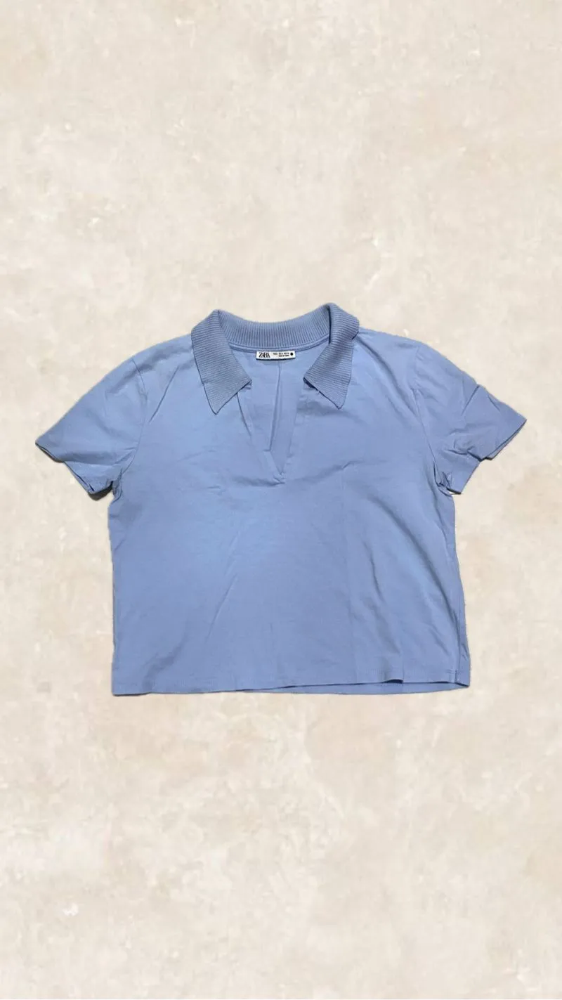 Zara polo shirt photo 1