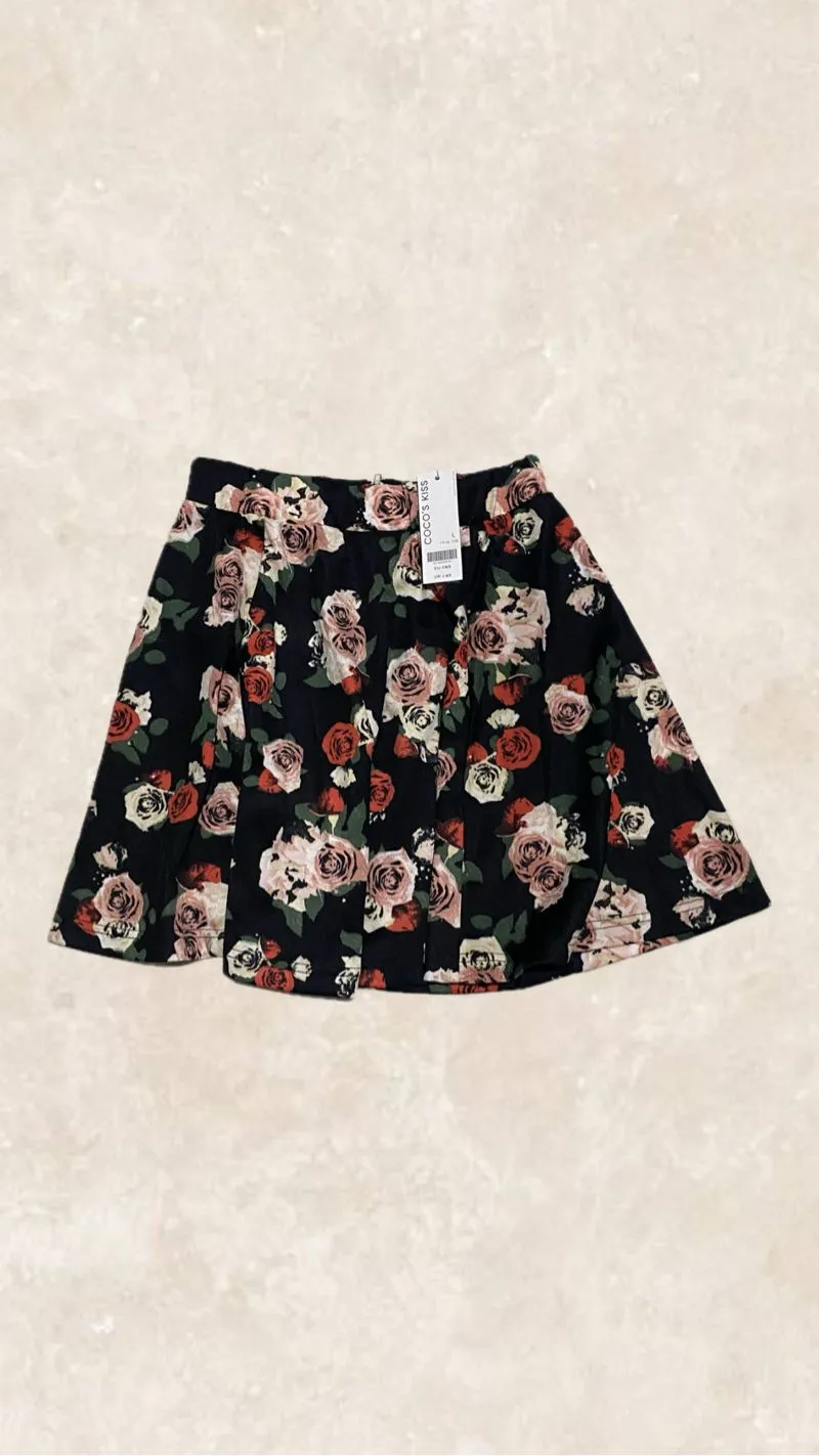 Floral skirt photo 1