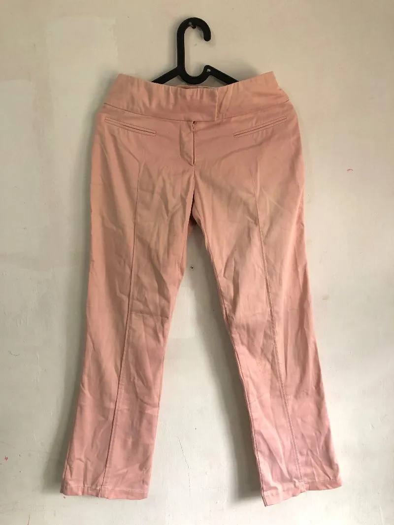 Celana loosepants pink / celana fitbody wanita photo 1
